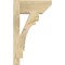 Ekena Millwork Merced Slat Rough Sawn Outlooker, Douglas Fir, 6"W x 12"D x 20"H OUT06X12X20MRC06RDF - alternate 4